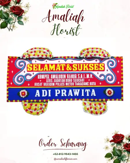 Papan Bunga Ucapan Selamat Situbondo